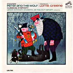 Cover image of Peter And The Wolf