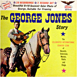 Cover image of The George Jones Story