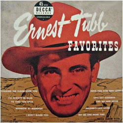 Cover image of Ernest Tubb Favorites