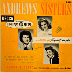 Image of random cover of Andrews Sisters